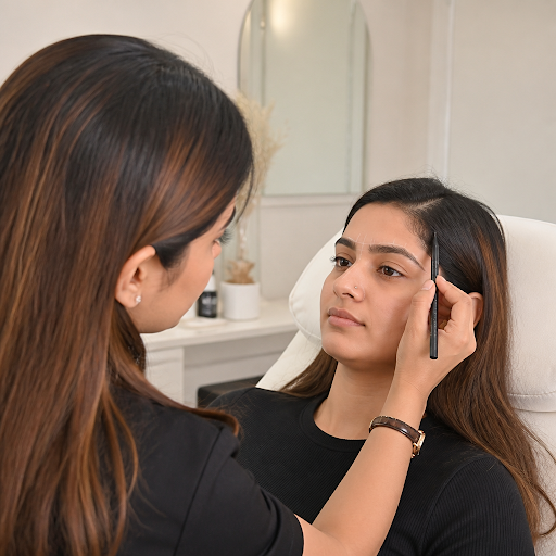 Not sure which brow style suits your face? At Aura Brow by Priyanka in Palam Vihar, Gurugram, we… post image