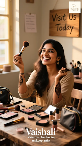 Get ready to slay the camera with Vaishali's expert makeup services! As a top-rated freelance mak… post image