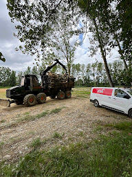 Photo n°12 de Terrassement landes service à Lahosse (Service forestier)