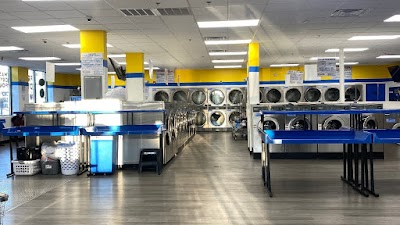 Bright laundromat