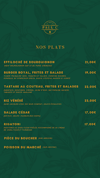 Menu La Table de Paul C Page 17