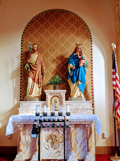 St Boniface German Catholic Church Olfen, Texas - Thumbnail