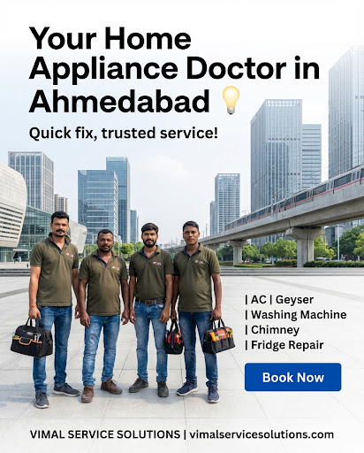 Duct AC acting up in your Sanand, Ahmedabad factory or office? Vimal Service Solutions offers rap… post image