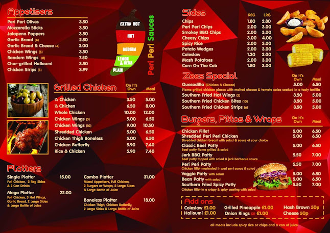 Zee's Peri Peri Grill Aberdeen - Restaurant