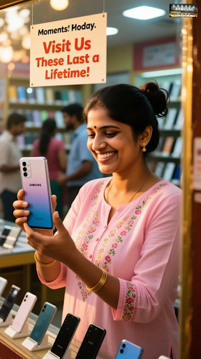 Experience the best of Android with Meenakshi Mobile's top-selling Samsung Galaxy A17 in Jaipur!… post image