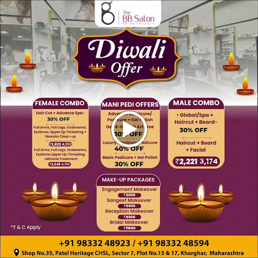 Take advantage of exclusive Diwali offers with up to 40% off on select beauty packages, including…