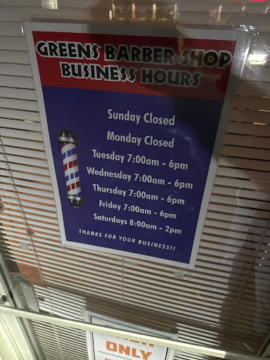 Greens Barber Shop - Thumbnail