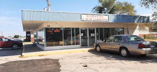 Riverside coin-op laundromat