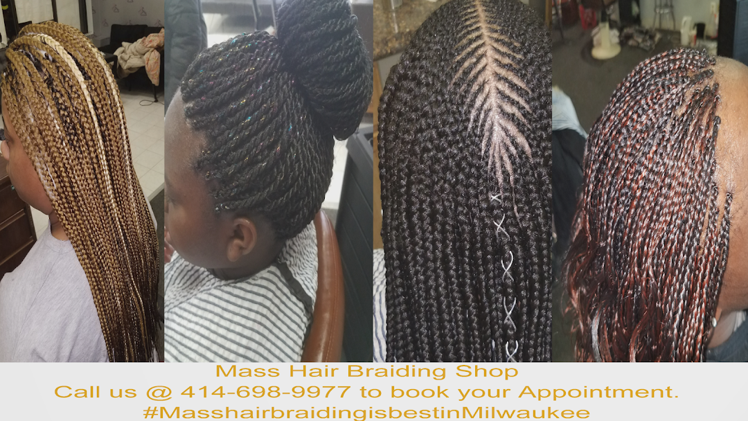 Mass African Hair Braiding Shop - African Hair Braiding Salon in Milwaukee