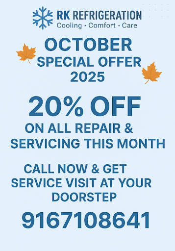🎉 RK REFRIGERATION – October Special Offer 2025 🎉 post image