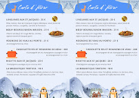 Menu Restaurant & Pizzeria | Au Point D'Interro Page 1