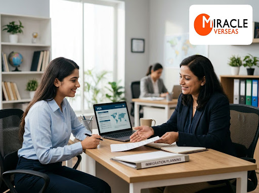 Planning to study or settle abroad but confused about where to start? Miracle Overseas in Navrang… post image