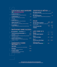 Menu Le RivaBella Restaurant - Thalazur Ouistreham Page 3