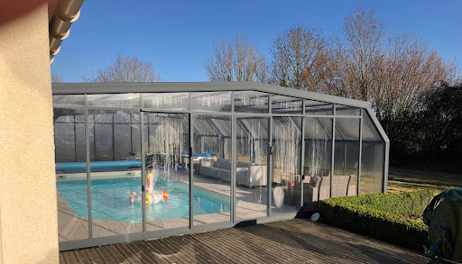 Photo de Maison de Vacances avec Piscine privée (couverte et chauffée) en Normandie - Location - Gîte à Thiberville (27230)