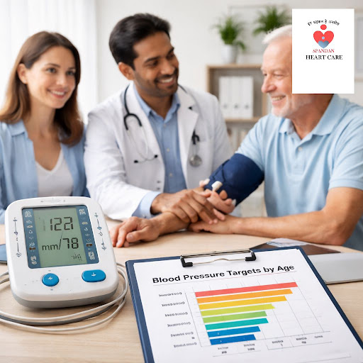 Worried if your blood pressure numbers are really normal for your age? At Spandan Heart Clinic –…