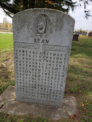 Bean Puzzle Tombstone