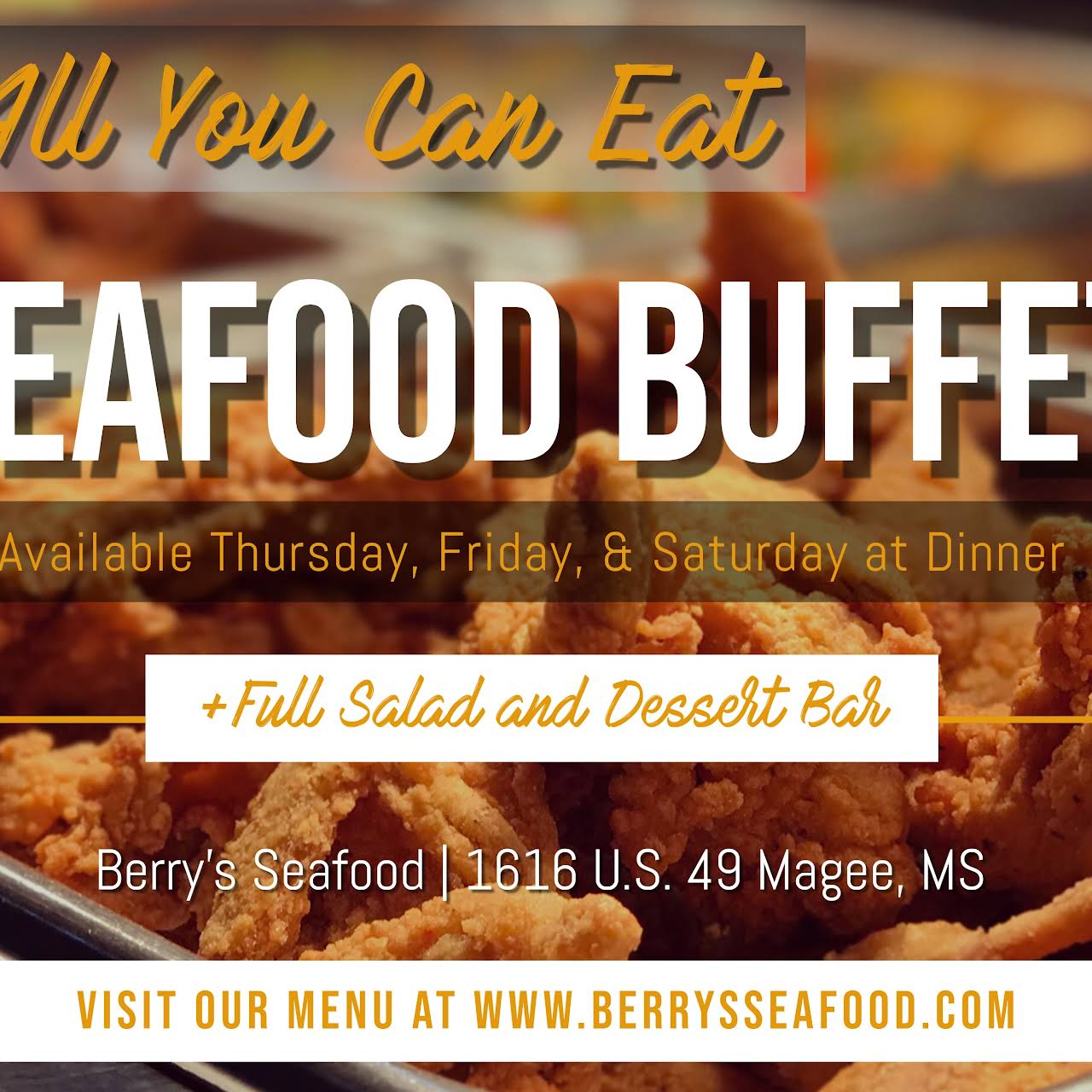 Berry S Seafood Magee Restaurant In Magee