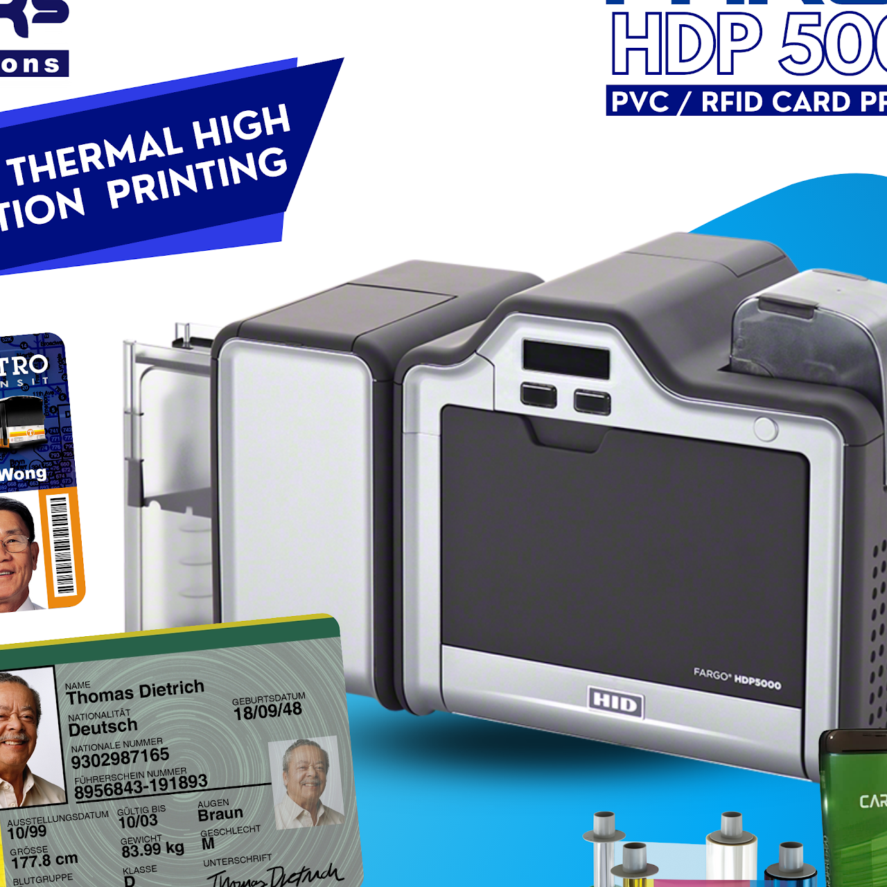 Aks Solutions (PVC ID Card Printing - PVC Card Printers) - Plastic/ PVC ID  Card Printers, ID Cards Printing, ID Card Software & ID Card Accessories