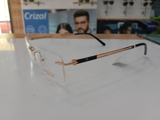 Look like a Gentleman with Golden Spectacle Frames with colour plating warranty @Jyoti Chashmawal… post image