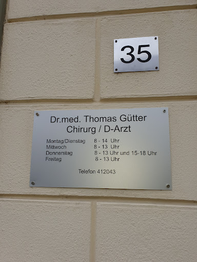 Herr Dr. med. Thomas Gütter - Visual