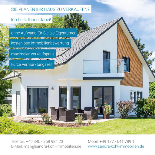 Sandra Kohl Immobilien - Immobilienmakler Dessau Roßlau