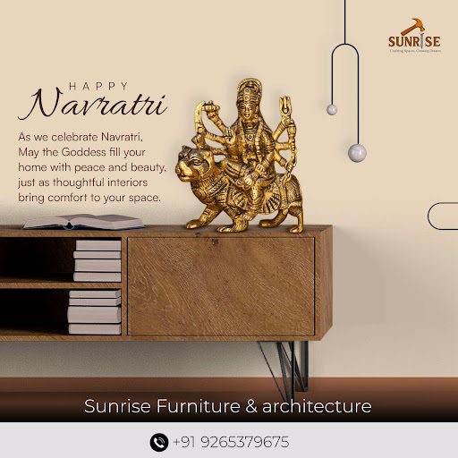 ✨ Happy Navratri from Sunrise Furniture & Architecture! ✨ post image
