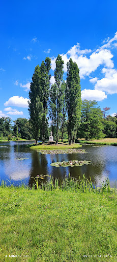 Wörlitzer Park mit Rousseau-Insel