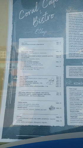 Nyitvatartás: Coral Cafe & Bistro