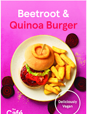 Beetroot & Quinoa Burger
