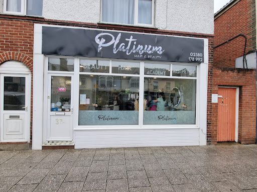 Platinum hair and beauty