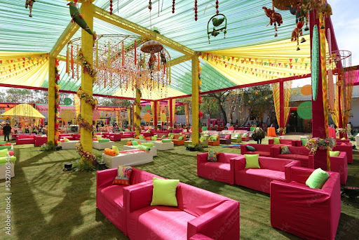 Vanue Decor for haldi ceremony post image