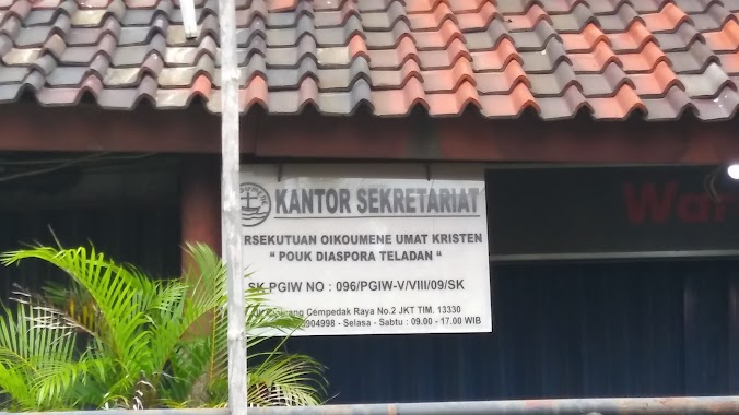 Kantor Sekretariat Persatuan Oikumene Umat Kristen, Author: cristo wahyu