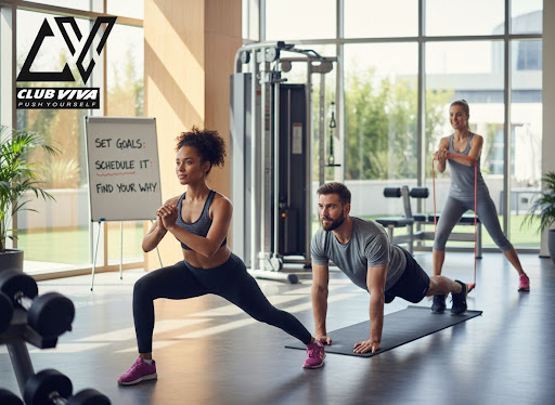 Finding it hard to stick to your fitness plan? At Club Viva - Sector 43, we help you turn workout…