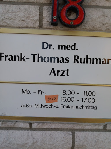 Dr. med. Frank-Thomas Ruhmann Facharzt für Allgemeinmedizin und Kinderheilkunde - Thumbnail