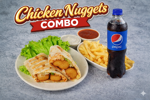 Chicken Nuggets Wrap Combo post image