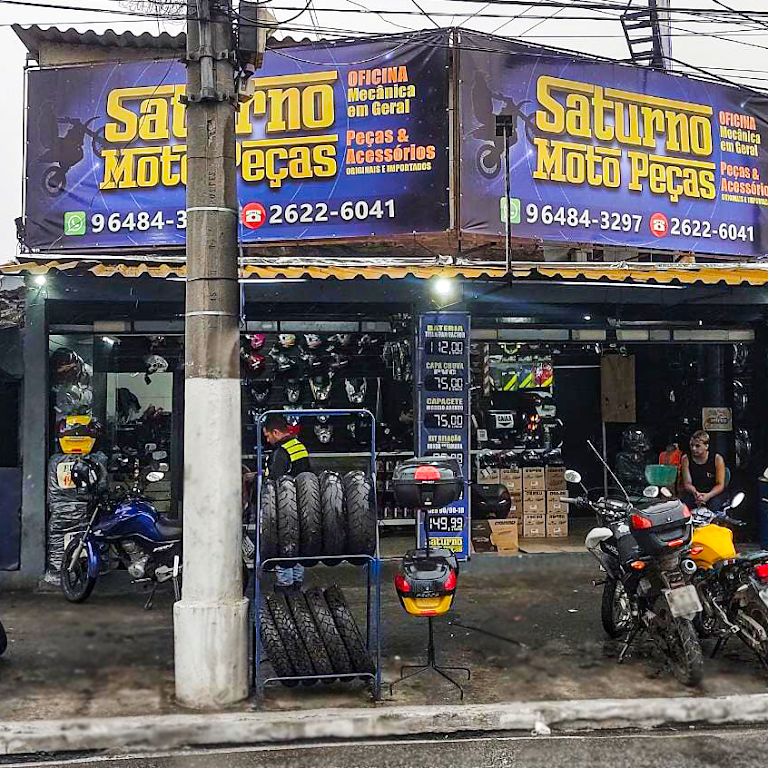 Saturno Moto Peças - Loja De Peças Para Motocicletas no Centro de Niteroi