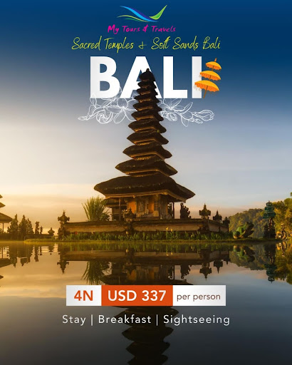 🌴 *Bali Sacred + soft sands Just USD 337 PP!* 🌴