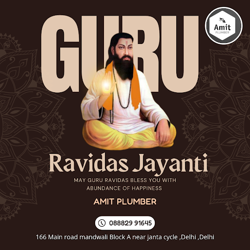 Celebrate Guru Ravidas Jayanti with the best plumber in Delhi. Offering reliable services near yo… post image