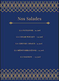 Menu Le petit Gourmet Page 6