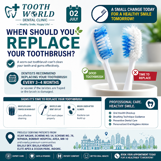 When Should You Replace Your Toothbrush?