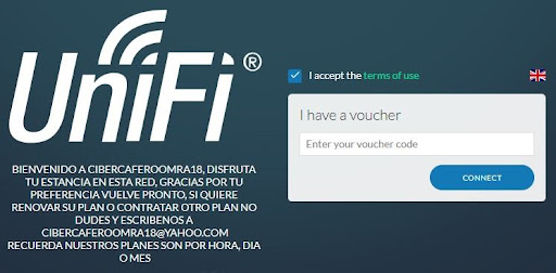 Ciber Café, Venta De Fichas Wifi. Clara.