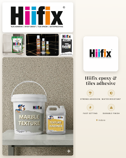 Visit Hiifix epoxy & tiles adhesive for quality grout suitable for white gloss tiles. Find reliab…