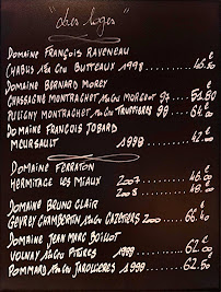 Menu Hôtel de l'Europe Restaurant le Cépage Salon de Thé Au Petit Bonheur Page 2