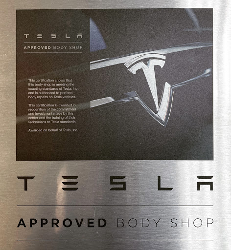 TESLA Approved Body Shop - Certified Collision Craft