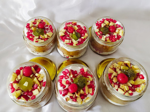 Fresh fruit jar cakes post image