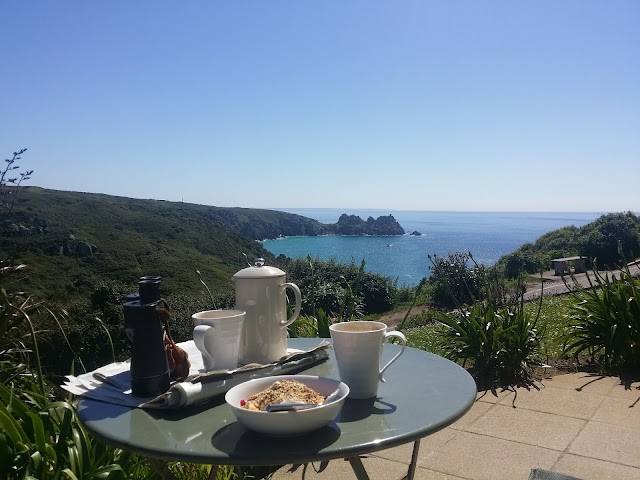 The Porthcurno Beach