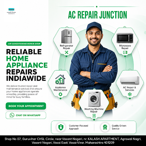 Ac Repair Junction provides reliable refrigerator repair service near me, along with expert micro… post image