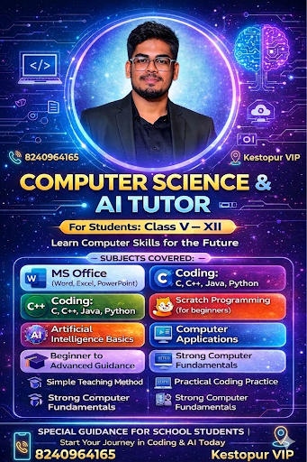 Best coaching center for python and AI classes in Kestopur post image