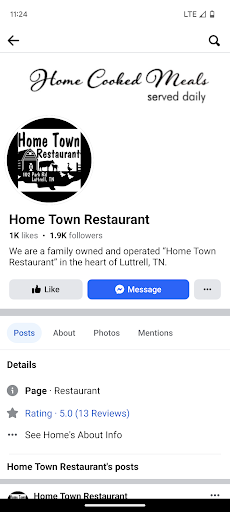Home Town Restaurant - Thumbnail
