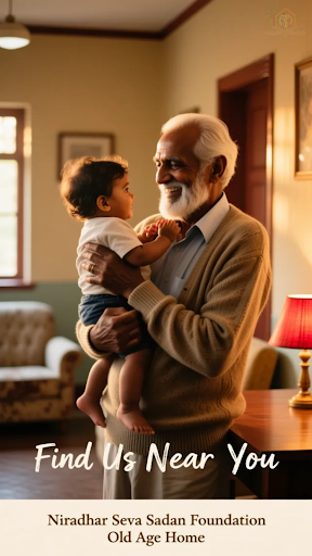 Experience the warmth of Niradhar Seva Sadan Foundation Old Age Home in Navi Mumbai, your best ne…